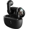 Skullcandy Rail Auricolari Wireless In-Ear con Skull-iQ e Microfono, 42 Ore di Autonomia, Connessione ad Alexa, Compatibili con iPhone, Android e Dispositivi Bluetooth - Nero