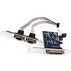 APPROX Circa parallelo e Dual Serial Port PCI Express Card con processore WCH382L