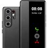 Nshkeji Cover per Samsung Galaxy S26 Ultra Custodia a Premium Pelle PU Portafoglio Flip Libro con Finestra di Visione Notifiche Antiurto Protezione Cover Custodia per Samsung S26 Ultra 5G Case