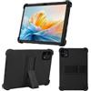 KUSINHOKA Custodia per Teclast T70 Pro 14 Pollici | Morbido Silicone [Antiurto] Protettiva Cover, Anti-Graffio Protezione Custodia con Funzione di Supporto, Nero