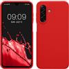 kwmobile Cover per Samsung Galaxy A17 4G / 5G Custodia - Back Case per Smartphone in Silicone TPU - Protezione Gommata - rosso classico