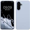 kwmobile Cover per Samsung Galaxy A56 5G Custodia - Back Case per Smartphone in Silicone TPU - Protezione Gommata - blu chiaro matt