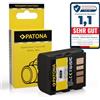 PATONA Batteria per JVC BN-VF707 BN-VF714 BN-VF733 BN VF707U 700mAh | Batteria per GR-D250 GR-D270 GR-D290 GR-D350 GR-D450 GR-D650 GZ-MG20 GZ-MG30 GZ-MG40 GZ-MG50 GZ-MG70 GR-X5
