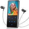 PINHUI 64 GB Lettore MP3 Bluetooth 5.3,Schermo 2,4 pollici altoparlante integrato | Lettore MP3 bambini con radio FM, registratore, e-book e auricolari inclusi,Scheda di memoria espandibile fino a 128 GB
