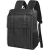 Dobaly Zaino Uomo per Lavoro, Zaino Computer Portatile, Impermeabile Uomo Donna per Computer PC Portatile Disponibile in 2 misure (Nero-17Pollici)