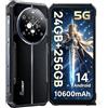 FOSSiBOT F109 | FOSSiBOT F109 Rugged Android 15 5G 24GB+256GB 6,74+1,32 10600mAh