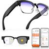 GenXenon AI Smart Glasses with Camera, Occhiali Fotocamera 8MP con Stabilizzazione Immagine, Registrazione Video 1080P, Foto e Video, Traduzione KI, Batteria 290mAh, Occhiali Bluetooth per Viaggio