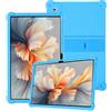 Generic Custodia in silicone per tablet Lenovo Yoga Tab Plus da 12,7 pollici, copertura completa, antiurto, antigraffio, supporto regolabile e cover in morbido silicone, azzurro