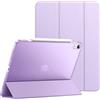JETech Custodia per iPad Air 13 M4/M3/M2, Viola | Cover per 2026/2025/2024 Modello, Retro Traslucido Sottile, Supporto Tri-Pieghevole, Auto Svegliati/Sonno, Antiurto
