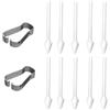 Generic 10PCS Galaxy Tab S11 S Pen Tips/Pennini di ricambio per Samsung Galaxy Tab S11/Tab S11 Ultra Touch Stylus S Pen Punte di ricambio/Pennini con strumenti