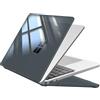 FINTIE Custodia Compatibile con Microsoft Surface Laptop 13 Pollici | 2026/2025 (Modello: 2095) - Cover Leggera Sottile e Rigida Custodia, Cristallo Nero