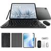 Blackview Link 8 13 Pollici Tablet con Tastiera e Penna,Android 15 Tablets Gemini AI,18GB RAM+256GB ROM,2K+ FHD 2160 * 1600 90Hz MediaTek G100 /PC Mode/8400mAh/Widevine L1/Face ID/16MP+13MP/GPS/OTG