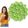 Generic Supporto per telefono a ventosa in silicone antiscivolo | Supporto per telefono a specchio per doccia, selfie, foto, creatore di video, cruscotto auto, parabrezza, verde