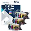 LCL LC1220 LC1240 LC1240BK LC1240C LC1240M LC1240Y Cartucce d'inchiostro | Compatibile con Brother MFC-J6910CDW J6710CDW J5910CDW J825N J955DN J955DWN J705D J705DW J710D J710DW J810DN J810DWN(3K3C3M3Y