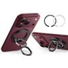 ESR Supporto Magnetico Anello Cellulare per iPhone 18 Pro/Pro Max/Duo | Anello MagSafe e impugnatura per iPhone 17-12/S26/Google, Supporto Magnetico per gli Smartphone,Nero (2 Anelli in Metallo)