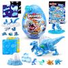 ZURU - Smashers Mega Jurassic Light Up Ice Age Uovo Dinosauro con 25+ Sorprese 3+ Anni