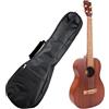 KALA MK-B MaKALA Ukulele Baritono Classic Mogano Satinato con Custodia Ukulel...