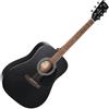 CORT AD810 Black Satin Chitarra Acustica Dreadnought Black Satin