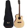 CORT Grand Regal GA-MEDX OP con Bag Chitarra Acustica Elettrificata Natural O...
