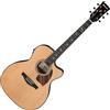IBANEZ PC34CE-NT Natural High Gloss Chitarra acustica elettrificata Grand Con...