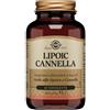 SOLGAR IT. MULTINUTRIENT SpA Solgar - Lipoic Cannella 60 Tavolette - Integratore con Acido Alfa Lipoico e Cannella