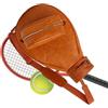 Generic Borsa per racchette da tennis con regolabile impermeabile PU | Borsa a tracolla per racchetta da tennis per donne e uomini, per giocatori, palestra, spiaggia, sport, badminton, pickleball