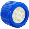 SOLUSTRE Rullo per Rimorchio per Yacht Blu in Plastica, Diametro 19 MM | Superficie Zigrinata Sottile, Ricambio per Manutenzione del Carrello, Adatto a Scafo e Supporto