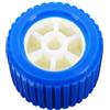 SUPVOX Rullo per Rimorchio Yacht Blu, Foro 19mm, Plastico | Carrello Barca, Riduce Abrasione dello Scafo, Adatto a Traino e Carico, Sostituzione Usura