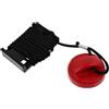 SHINEOFI Chiave di Sicurezza Magnetica Arresto Emergenza, per Tapis da Corsa | ABS e Magnete, Rosso, Leggero e Portatile, Uso in Palestra e Casa