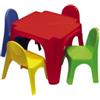Mandelli Tavolo pic nic da esterno per bambini con 4 sedute modello 4 amici