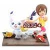 BANPRESTO 18779 - DIGIMON ADVENTURE - DXF - ADVENTURE ARCHIVES - HIKARI & TAILMON - STATUA
