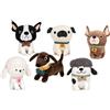 PLAY BY PLAY Peluche cane, modelli assortiti HUGGY DOGGY 20 CM (6UD)