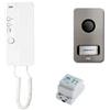 Urmet Kit Citofonico Urmet 1122/601 - Monofamiliare 4+n, Gestione 2 Chiamate, IP44, 300m Distanza