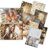Set da 8 Carte di riso Cookbook A5
