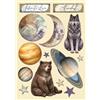Wooden Shape Colorato Cosmos New