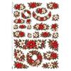 Carta di riso Poinsettia Idee per Creare