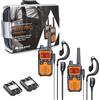 Midland - Walkie Talkie XT70 PRO Doppio Hobby & Work, 2 Ricetrasmittenti Professionali Full Optional, Valigetta e Accessori - 101 Canali PMR446, Canale RRM, Waterproof IPX4, 12Km, Autonomia 17H, VOX