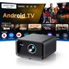 Rollei Proiettore Pro SB-718 Videoproiettore 1080P/ANSI 1000/WiFi 6/BT 5.0 | Videoproiettore 4K Compatibile Android TV 14 con Controllo Vocale / Dolby / Correzione Trapezoidale ±45° Schermo da 100