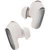 Bose QuietComfort Ultra Bluetooth auricolari 2ª Gen, wireless con cancellazione del rumore, fino a 6h di autonomia, certificazione IPX4, audio immersivo, bassi profondi, bianco fumo