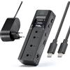 Ewent Dock Clone Offline Dual-Bay per SSD NVMe e HDD/SSD SATA 2,5″/3,5″,2230/2242/2260/2280, UASP, 10Gbps USB3.2 Gen2, Clonazione Bidirezionale Senza PC, Tool-Free, Luci LED di Stato,Con Dissipazione