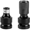 KSBBHDS Adattatore da 2 Pezzi per Trapano Avvitatore a Percussione - Adattatore per Chiave Inglese da 1/2 a 1/4, a Spina - Accessori per Cacciaviti e Utensili