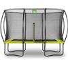 Exit Toys Trampolino EXIT Silhouette 244x366 cm, con gambe, rettangolare, per bambini, verde