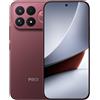 XIAOMI Smartphone Xiaomi Poco F9 Ultra 5G, 12/256 GB, display 6,9", batteria 8050mAh, colore: rosso scuro