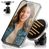Lustrens Adattatore per treppiede per iPhone 15 Pro Max, Plus, 14, 13, 12, con filettatura da 1/4" per l'utilizzo con treppiedi