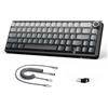 Lustrens Tastiera meccanica wireless con layout da 60% e tasto per il controllo del volume