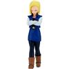 BANPRESTO Dragon Ball Z Solido Orlo Fabbrica The Departure Android 18 Figura