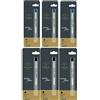 Parker Quink Jotter Vector penna a sfera ricariche 3 inchiostro blu 3 inchios...