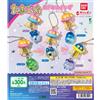 BANDAI Set di 5 portachiavi BANDAI Tamagotchi UFO Swing versione Aurora Gashapon