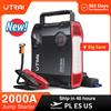 UTRAI 4 in 1 2000A Jump Starter Power Bank 16000mAh 150PSI Compressore d'aria
