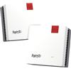 Fritz! Mesh Set 20003126 sistema Wi-Fi Mesh Dual-band (2.4 GHz/5 GHz) Wi-Fi 6